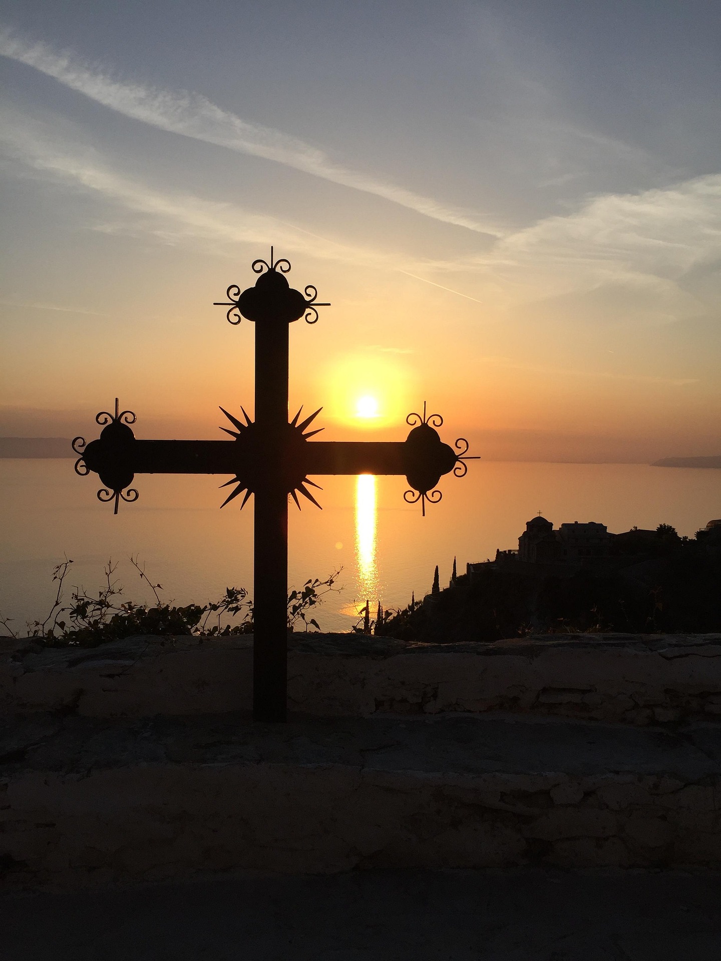 Sunset at the Cross